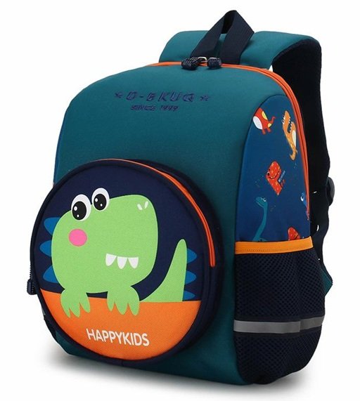 Kids Multipurpose School Bag (Dark Green Color)