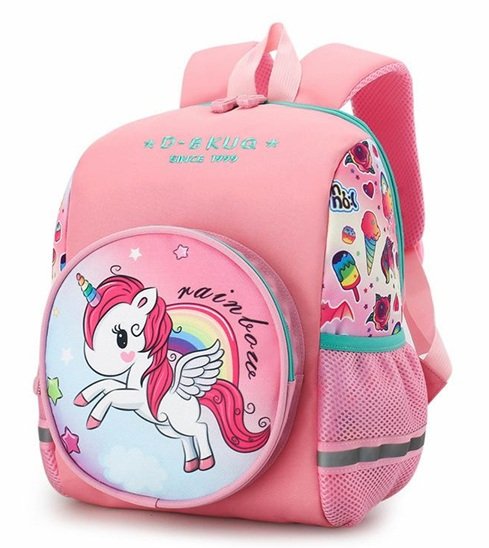 Kids Multipurpose School Bag (Pink Color)