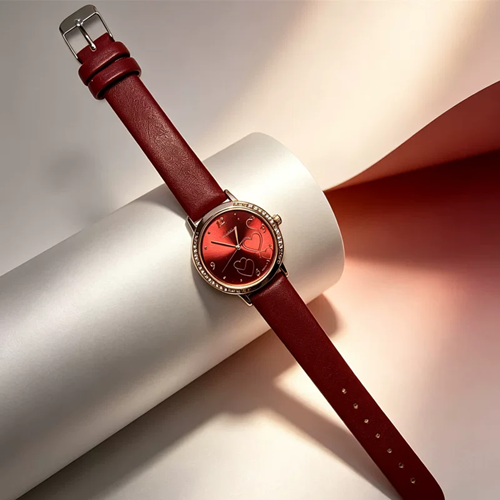 Stylish Watch (Red Color)